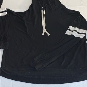 Long sleeve crop top sweater